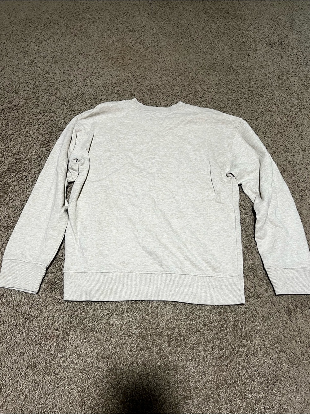 Time and Tru Light Gray Crewneck Sweatshirt